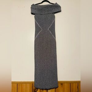 New York & Company Gabrielle Union Black and White Knit Top